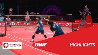 HSBC BWF World Tour Finals 2018  WD  SF  HIGHLIGHTS  BWF 2018 [upl. by Iot553]