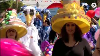 Purim costumes in Israel [upl. by Navets68]