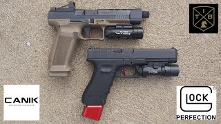 CANIK SFX METE VS GLOCK 34 [upl. by Aicinad638]