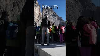 Expectation VS Reality  The Dolomites  Tre Cime di Lavaredo [upl. by Llenrahc536]