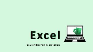 Excel Säulendiagramm erstellen [upl. by Mutz73]