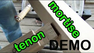 DEMO 9 How I Fit Mortise and Tenon Joints [upl. by Jacki]