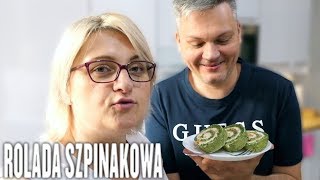 Rolada szpinakowa z łososiem sprawdzony przepis 🍽️ Zakupy 🛍️ [upl. by Slaby]