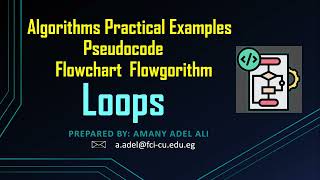 Loops Part2AlgorithmPseudocodeFlowchartFlowgorithm Calculating the Sum of 8 NumbersCS111 [upl. by Ahseenak820]