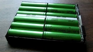 15 year old 18650 lithium cells from 1999 [upl. by Onitselec]