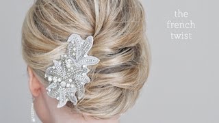 French Twist Tutorial [upl. by Aninat723]