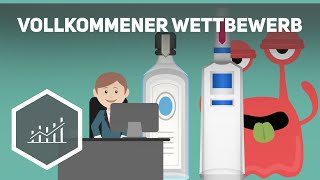 VollständigerVollkommener Wettbewerb  Volkswirtschaftslehre veraltet [upl. by Aixela]