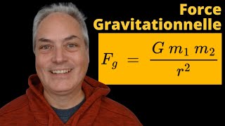 Calcul de Force gravitationnelle  Loi Universelle de la Gravitation [upl. by Haseefan]