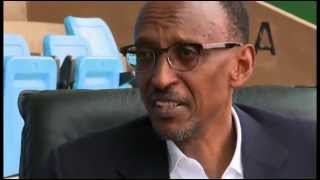 Interview with President Kagame [upl. by Ardnasyl]