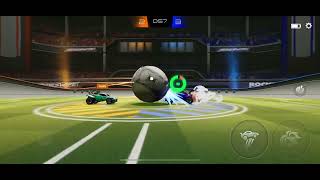 Playing RL Sideswipe with 200 boost speed insane vid [upl. by Ariaek]