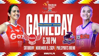 PETRO GAZZ vs CHOCO MUCHO  Full Match  Preliminaries  202425 PVL AllFilipino Conference [upl. by Bonneau]