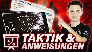 FIFA 18 TOP 100 INDIVIDUELLE TAKTIK  ANWEISUNGEN [upl. by Strauss883]