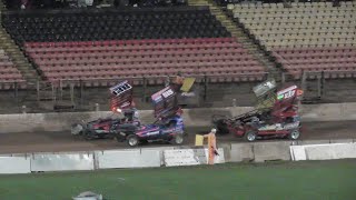 Brisca F1 Stock Car Racing Odsal Stadium Bradford 9112024 Heat 1 [upl. by Aehcim186]