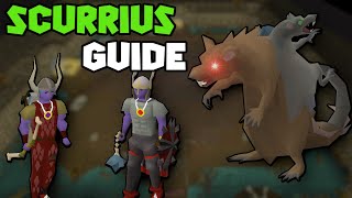 OSRS Scurrius Guide  How to Fight Scurrius The Rat King [upl. by Suchta263]