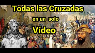 Todas las cruzadas en un solo vídeo historia history cruzada cruzadas [upl. by Helbonnas]