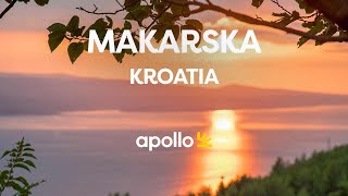 Makarska Kroatia – en populær ferieby – Apollo Reiser [upl. by Nugesulo]