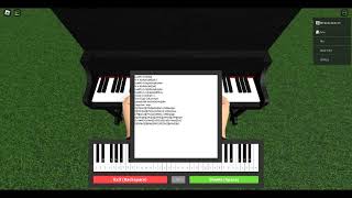 How to play fight song Roblox piano [upl. by Art]