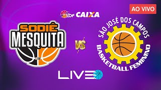 BASQUETE AO VIVO  SODIÊ MESQUITA x PONTZ SÃO JOSÉ l LBF 2024  LIGA DE BASQUETE FEMININO [upl. by Coralyn]