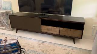 SKUGGA 198cm Solid Wood TV Console [upl. by Nnaeus628]