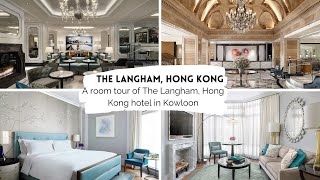 The Langham Hong Kong hotel room tour review [upl. by Conchita450]