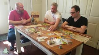 The Colonists Board Game Blitz  The Players Aid [upl. by Atnohsal]