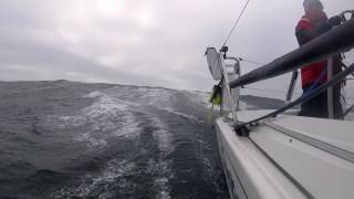 J109 quotJunkyard Dogquot 19 knots of boat speed 2017 Coastal Cup [upl. by Hepsiba]