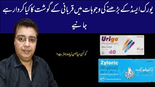 Uric Acid Ka Ilaj  zyloric 300mg tablet uses Urigo Tablet Uses [upl. by Raymond]