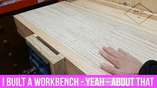 Paul Sellers plywood bench  phew  I made it  all about it [upl. by Enrev986]