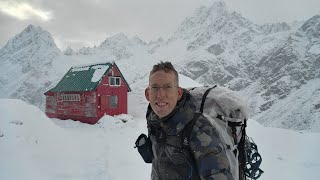 Camping in an Alaskan Survival Cabin [upl. by Nojel572]