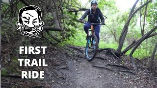 Your First MTB Trail Ride  Mountain Biking Explained EP3 [upl. by Enened245]