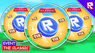 EVENT How to get ALL 10 TIX amp TICKET BADGES in ADOPT ME THE CLASSIC  Roblox [upl. by Airotna419]