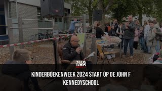 KINDERBOEKENWEEK 2024 VAN START OP DE JOHN F KENNEDYSCHOOL [upl. by Elodea]