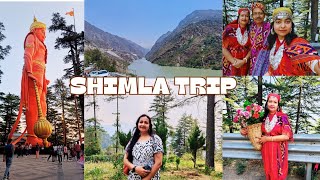 Shimla Vlog 2024  2day trip plan in Shimla  Ziplininghorse riding and many more  May tour [upl. by Einaoj456]