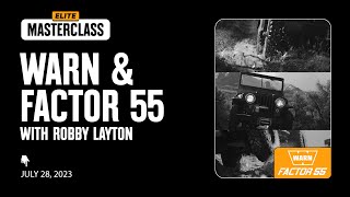 Partner Spotlight Recovery w Warn Factor 55 amp Robby Layton  onX Offroad Masterclass [upl. by Aehsel]