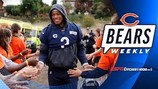 Tremaine Edmunds Bears leadership checkin from the United Kingdom  Bears Weekly Podcast [upl. by Eiramanin577]