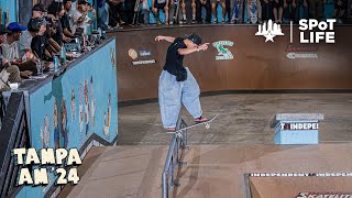 Tampa Am 2024 Saturday Qualifier amp Best Trick – SPoT Life [upl. by Mond593]