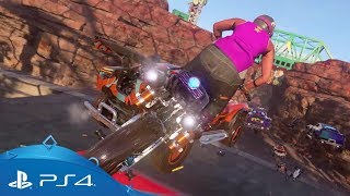 ONRUSH  Launch Trailer  PS4 [upl. by Attoynek]