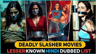 Top 5 Best Slasher Movies of Hollywood  Hindi Dubbed  Part  17  Filmy Spyder [upl. by Chema]