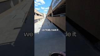 There’s a parking garage skate park in Vail CO skateboarding [upl. by Nonnac]