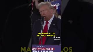 Pondré 100 de aranceles a México Donald Trump [upl. by Ydroj984]