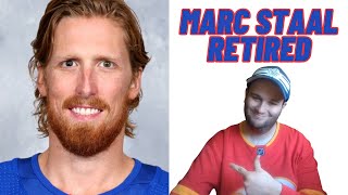 Defenceman Marc Staal announces retirement from NHL after 17 seasons SWEDISH [upl. by Tirza440]