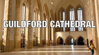 Guildford Cathedral Surrey UK England 🇬🇧 2022 4K HDR [upl. by Eerrahs]