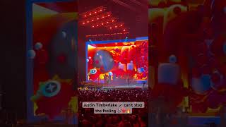 Justin Timberlake 🎤 cant stop the feeling 🎶  Live [upl. by Ernest495]