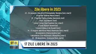 17 ZILE LIBERE ÎN 2023 [upl. by Delogu]