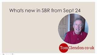 Whats new for SBR from Sept 24 [upl. by Paten]