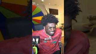 Kodak Black 💀 what a Freestyle 😂kaicenat kodakblack [upl. by Kyne620]