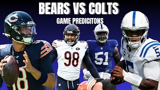 Bears vs Colts Who Will WIN on NFL Sunday [upl. by Ahsiuqat]