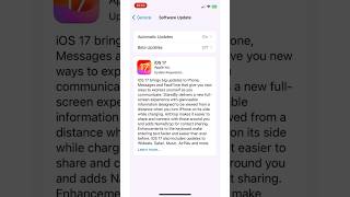 How to Download and Install iOS17 on an iPhone 📥📲🆙🛠️📱 [upl. by Noemi]