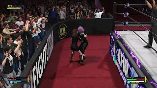 Yumi Ogura VS Crona Gorgon 2  WWE 2K24  ANIME  Another Anime VS Soul Eater [upl. by Letnohs]