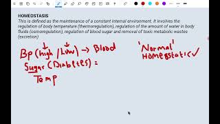 O Level Biology  Homeostasis  Thermoregulation [upl. by Veejar]